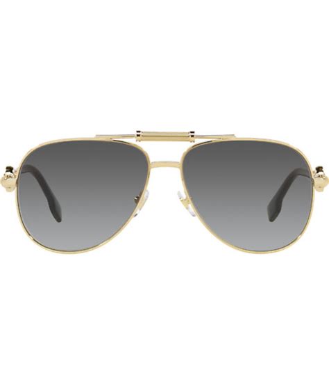 versace gold pilot sunglasses|gianni Versace sun sunglasses.